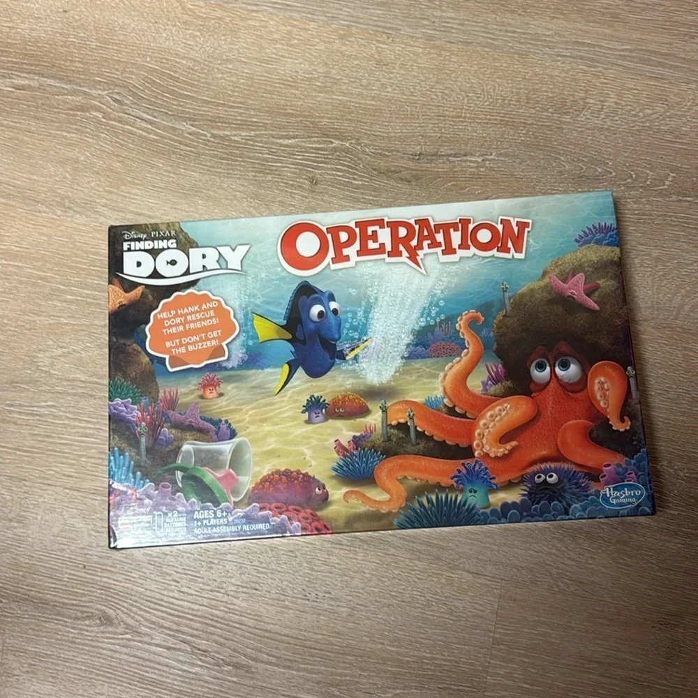 Hasbro Operation Game: Disney-Pixar Finding Dory Edition NEW!